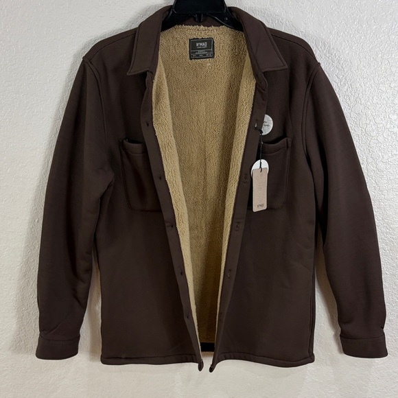 NoMAD by Craft +Flow,CozySherpa ,Men's Brown Jacket - Picture 10 of 17